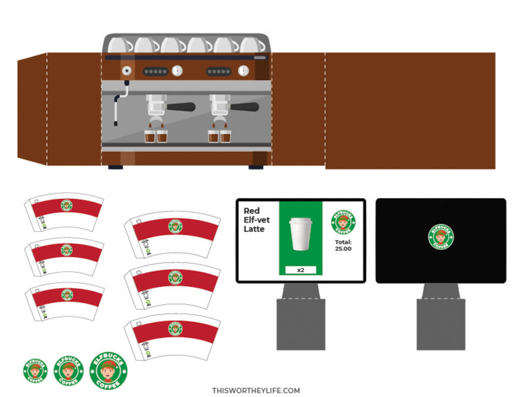 list of items for an Elfbucks station
