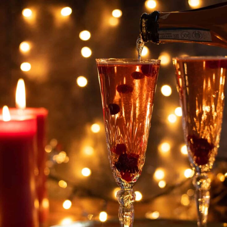 Image for Cranberry Gin Prosecco Cocktail