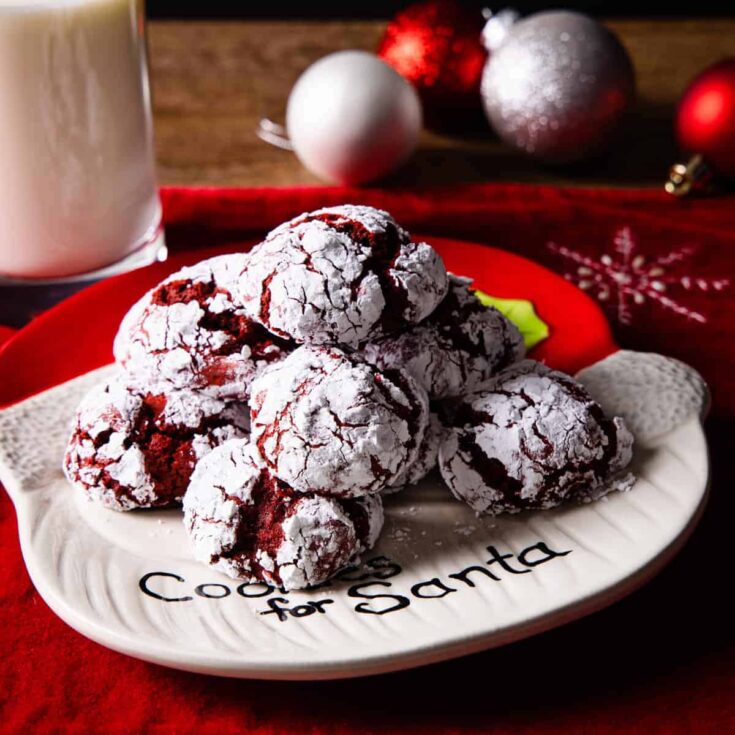 Image for Red Velvet Crinkle Cookies