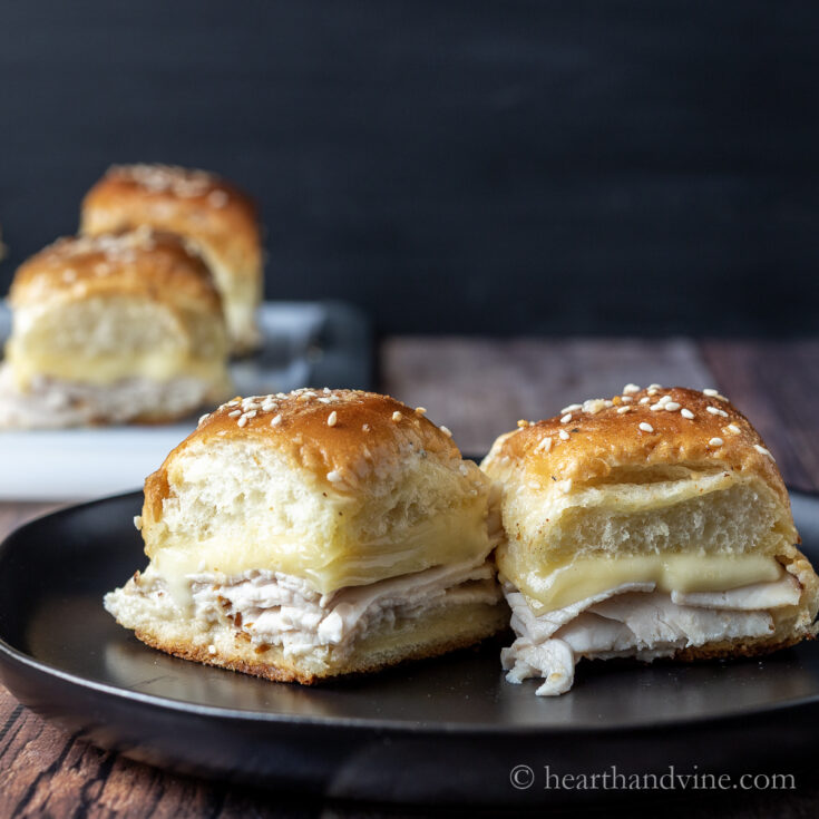 Image for Ranch Sliders with Turkey and Gouda Cheese