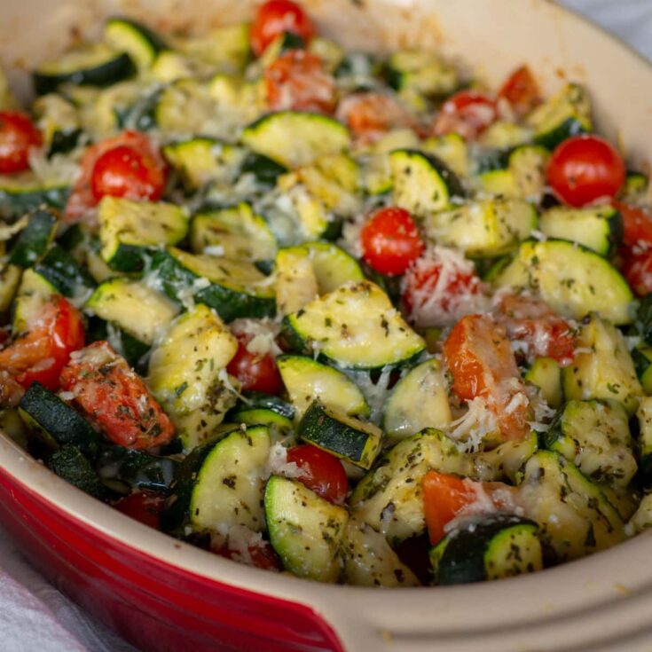 Image for Baked Herb Tomato Zucchini