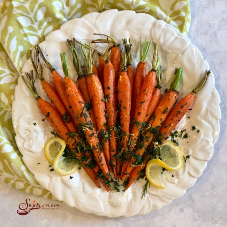Image for Roasted Carrots With Carrot Tops Gremolata