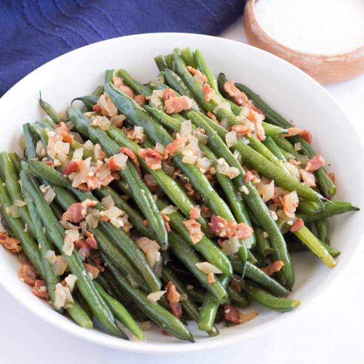 Image for Fresh Green Beans with Bacon
