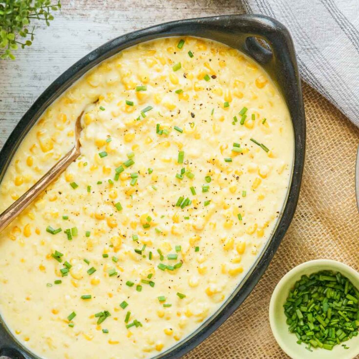 Image for Homemade Gluten Free Creamed Corn Recipe