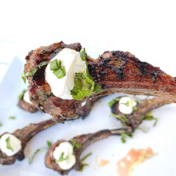 Image for Grilled Greek Lamb Chop Lollipops
