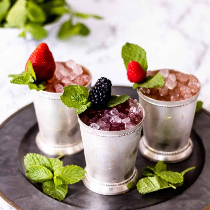 Image for Berry Mint Julep Recipe