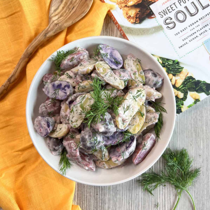 Image for Jenn� Claiborne's Purple and White Potato Salad