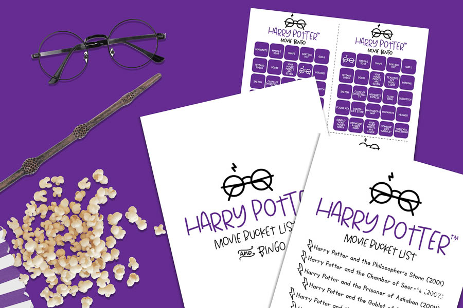 Harry Potter Movie List In Order + Free Printables