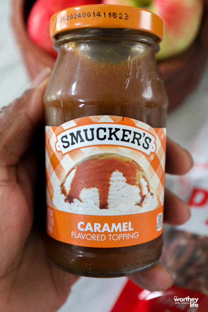 store-bought caramel sauce