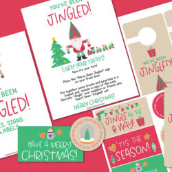 You've Been Jingled Printables