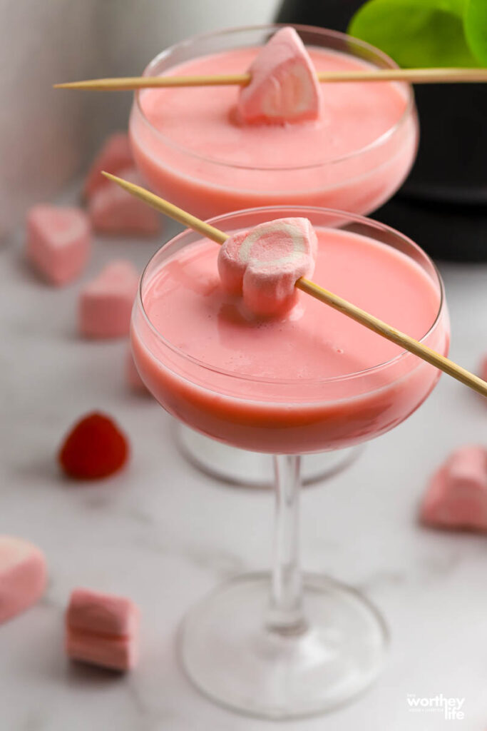 Raspberry Piña Colada Cocktail