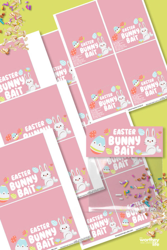 Bunny Bait Printable- Free Easter Printable