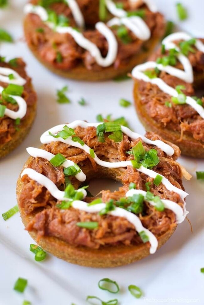 Loaded Sweet Potato Donuts