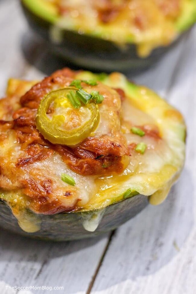 BBQ Stuffed Avocados
