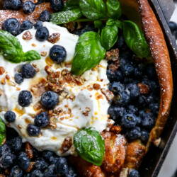 blueberry dutch baby