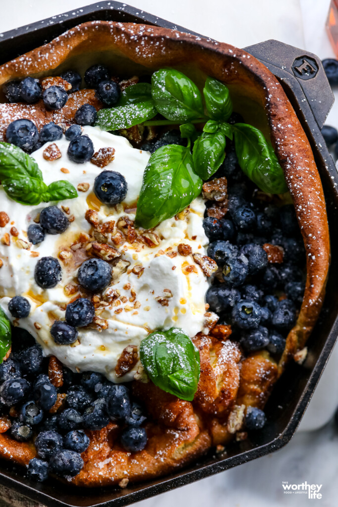 blueberry dutch baby