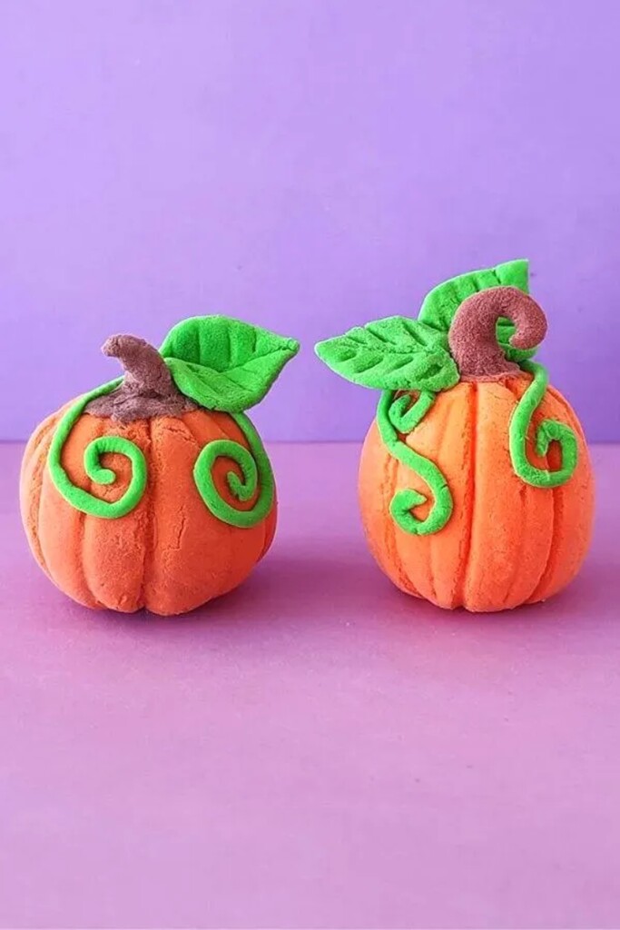 Clay Pumpkins