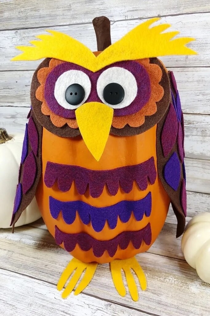 Halloween Owl Pumpkins