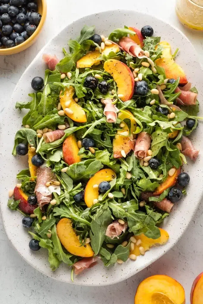 Peach Arugula Salad&nbsp;