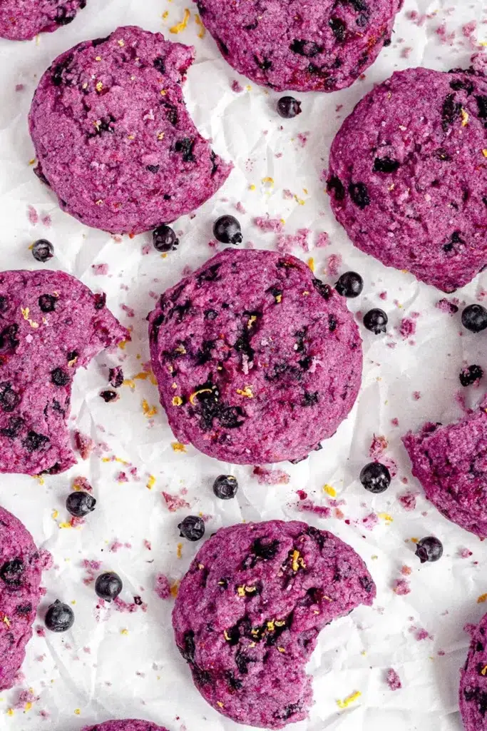 Gluten Free Blueberry Cookies