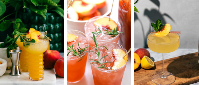 Delicious Peach Drinks&nbsp;