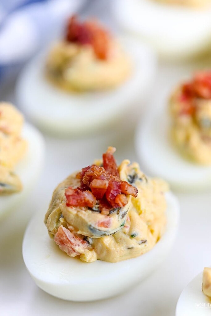 Easy Deviled Eggs&nbsp; &nbsp;