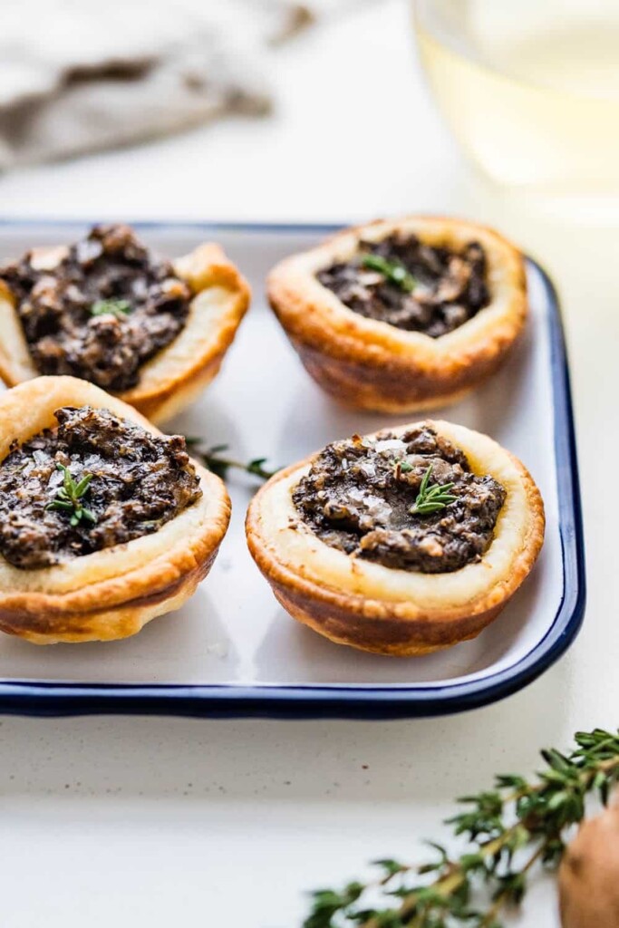 Savory Mushroom Tartlets&nbsp;