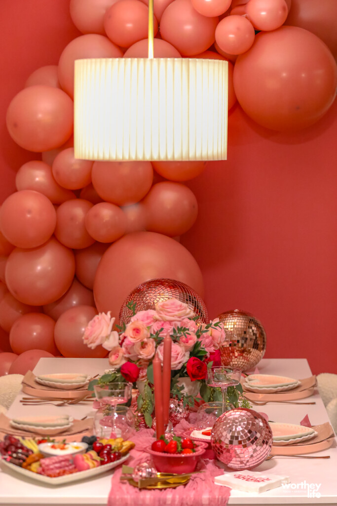 Dusty Pink DIY Balloon Backdrop&nbsp;
