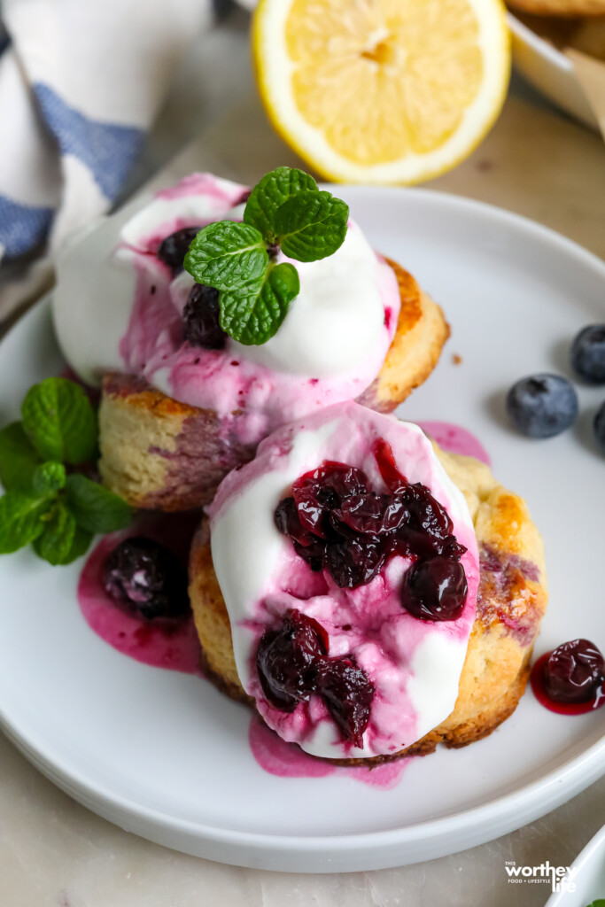 blueberry shortcake dessert recipe