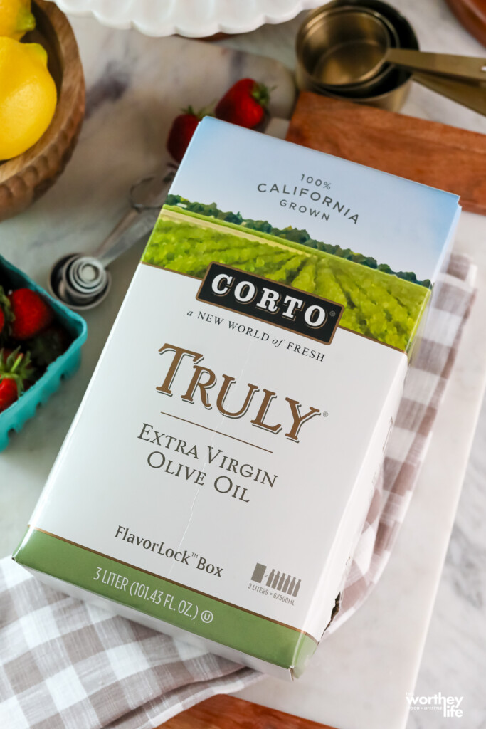 what olive oil to use in a olive oil cake - corto brand