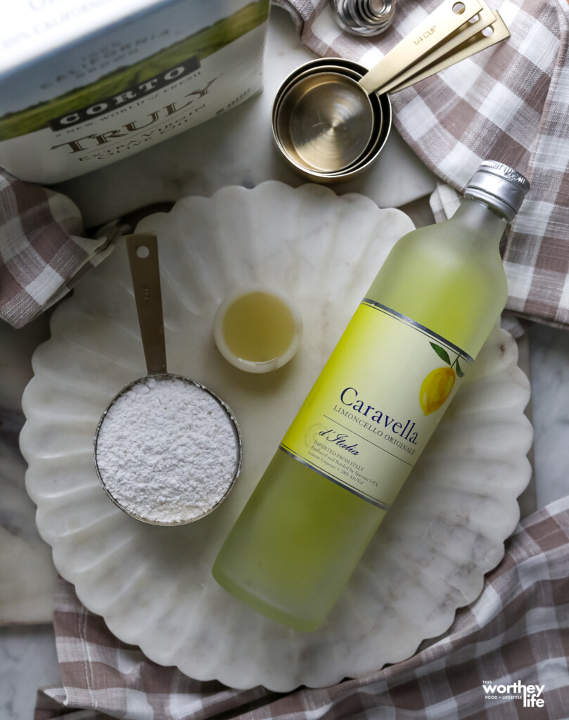 Limoncello Glaze for the Olive Oil Cake