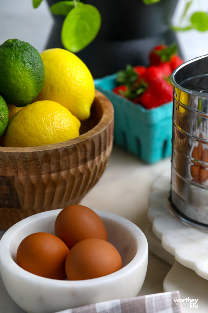 ingredients needed to make an olive oil cake