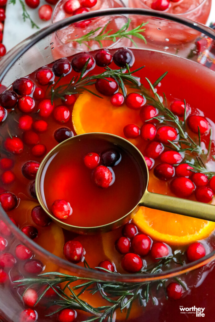 spiced cranberry punch