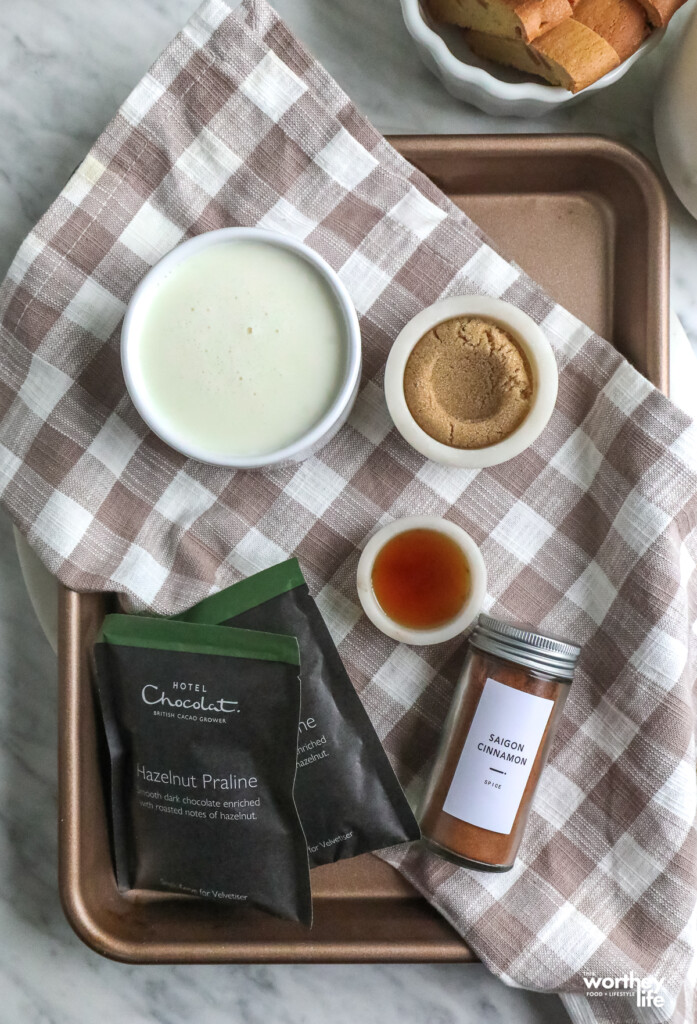 how to make a hazelnut hot cocoa