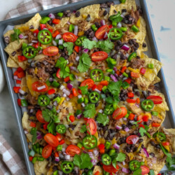 How To Make Loaded Sheet Pan Nachos In The Oven