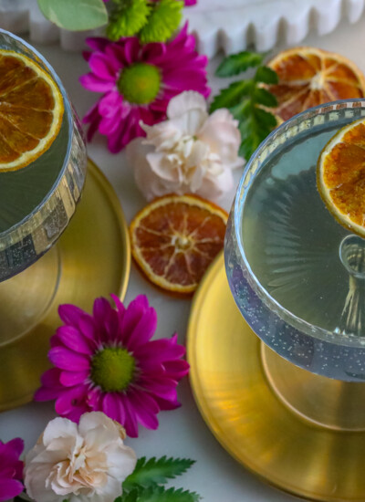 Lavender & Limoncello Gin Martini