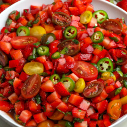 Strawberry Salsa with Tomatoes