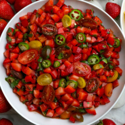 Easy Strawberry Salsa