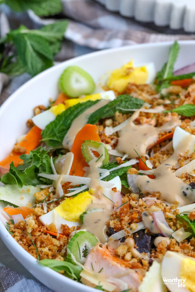 recipe using salmon and jammy eggs