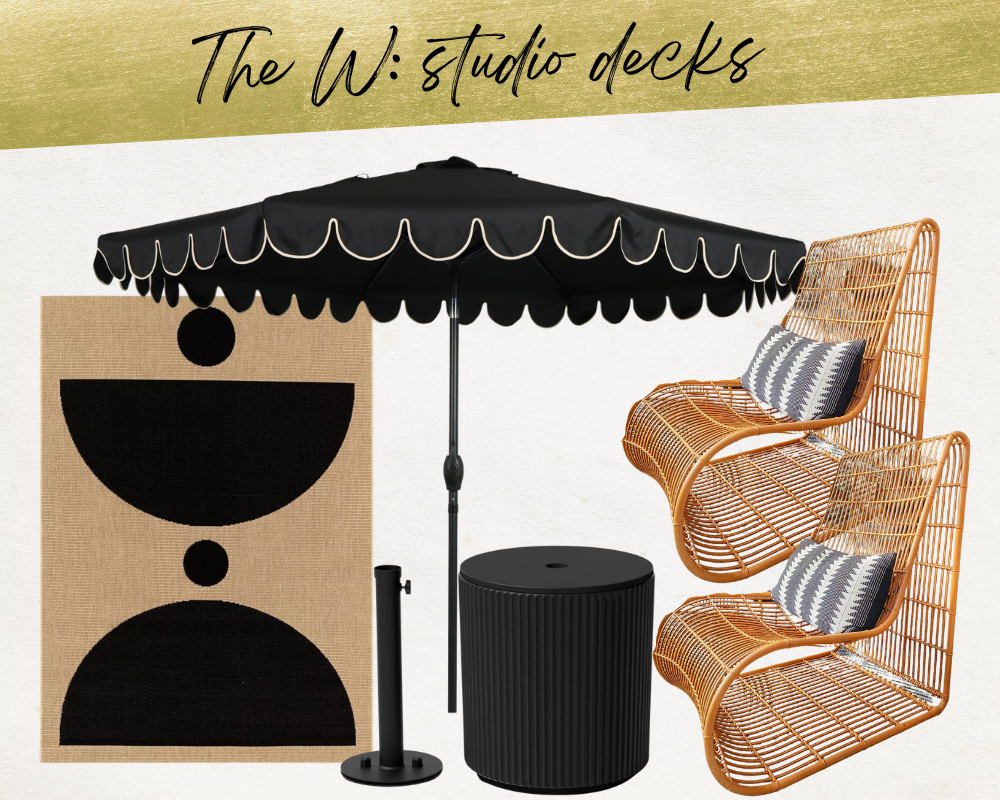 the w studio deck resources