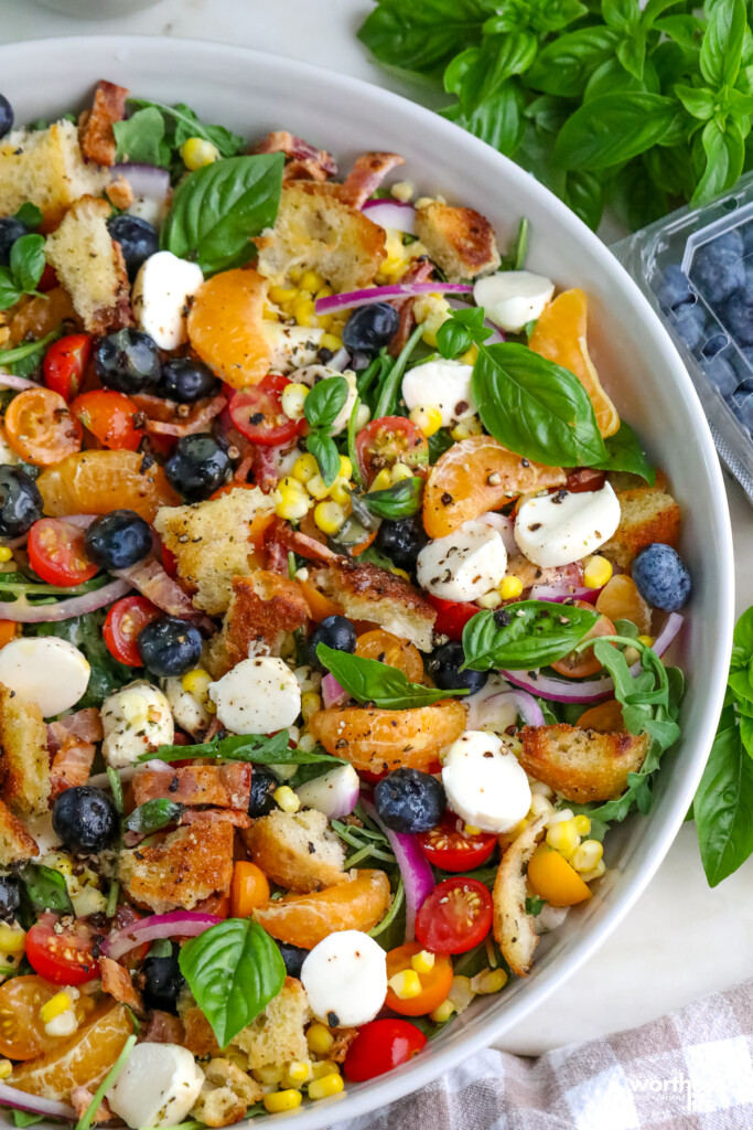 blueberry summer salad