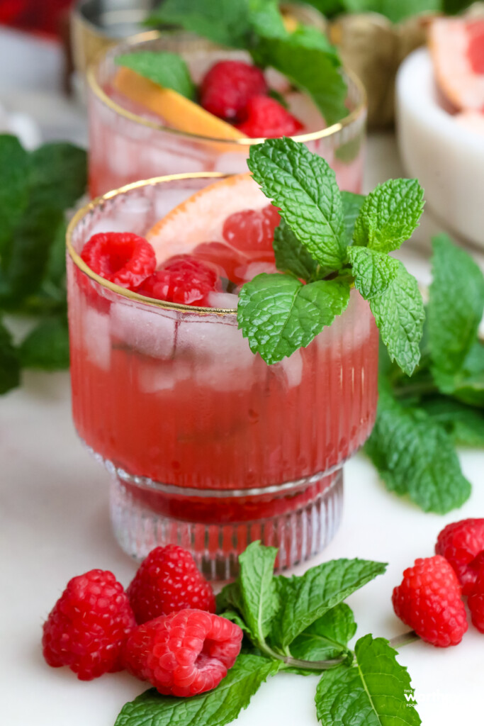 How To Make A Raspberry Grapefruit Smash