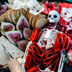 Skeleton Halloween Charcuterie Board