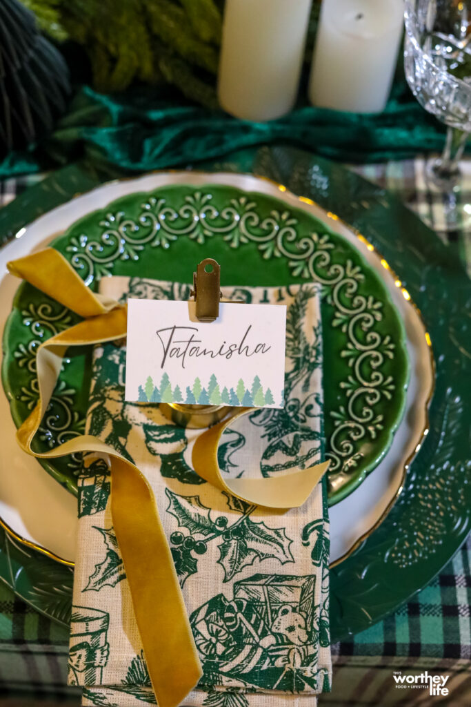 place setting ideas