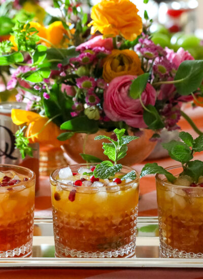 Pineapple Cherry Amaretto Mocktail