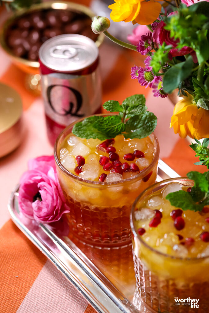 Pineapple Cherry Amaretto Mocktail