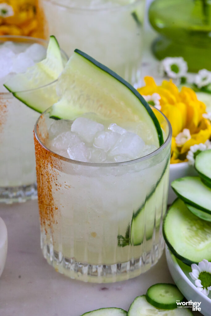 Cucumber Margarita Mocktail
